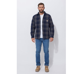 Koszula Wierzchnia Carhartt Heav Flannel Navy