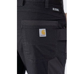 Spodnie Robocze Carhartt Steel Rugged Black