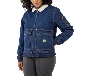 Damska Kurtka Carhartt Rugged Denim Sherpa Beech