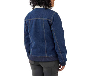 Damska Kurtka Carhartt Rugged Denim Sherpa Beech