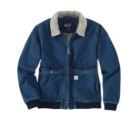 Damska Kurtka Carhartt Rugged Denim Sherpa Beech