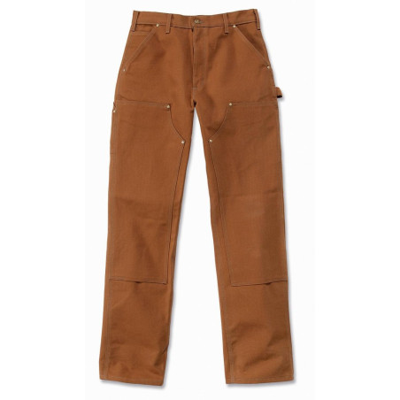 Spodnie Carhartt Firm Duck Double Front Work Brown