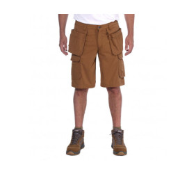 Spodenki Carhartt Steel Multipocket Shorts Brown