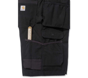 Spodenki Carhartt Steel Multipocket Shorts Black