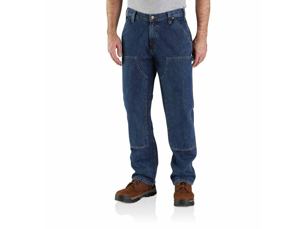 Jeansy Carhartt DoubleFront Logger Canal
