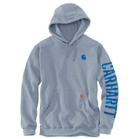 Bluza Carhartt Rain Defender Mid Sleeve Log Neptun