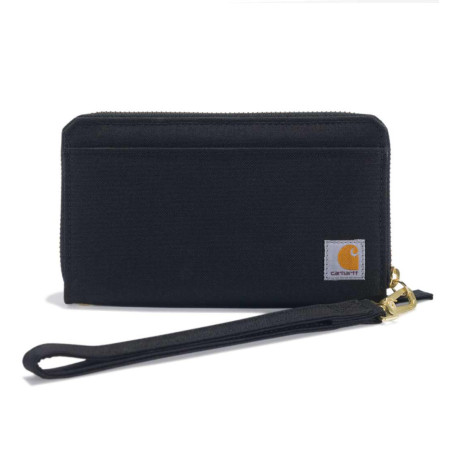 Portfel Carhartt Nylon Duck LayFlat Clutch Black