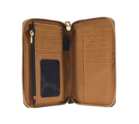 Portfel Carhartt Nylon Duck LayFlat Clutch Brown
