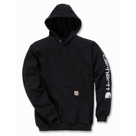 Bluza Carhartt Mid Signature Sleeve Logo Black