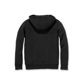 Bluza Carhartt Clarksburg Full Zip Hoodie Black