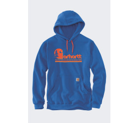 Bluza Carhartt Midweight Tree Graphic Beacon Blue