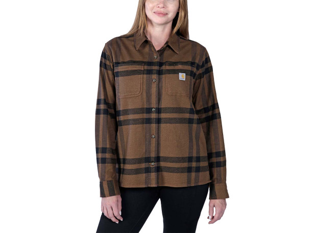 Damska Koszula Carhartt Flannel Brown
