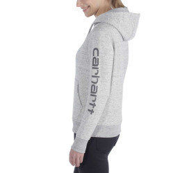 Bluza Carhartt Clarksburg Sleeve Logo Asphalt