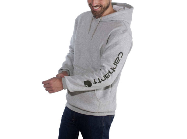 Bluza Carhartt Mid Signature Sleeve Logo Grey