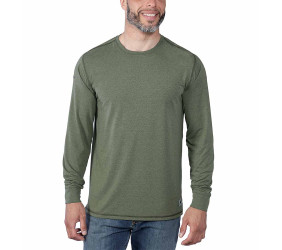 Koszulka Carhartt LWD LongSleeve CHIVE HEATHER
