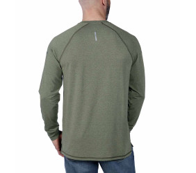 Koszulka Carhartt LWD LongSleeve CHIVE HEATHER