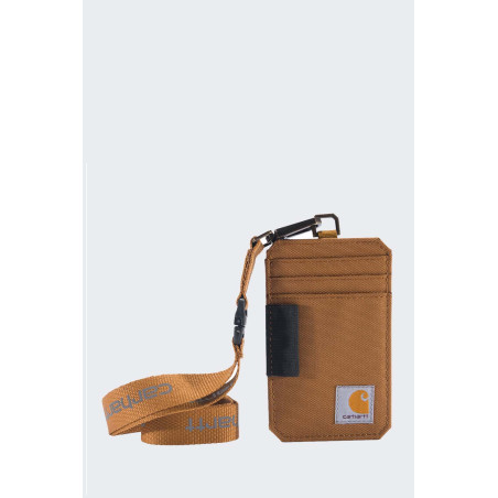 Portfel Carhartt Nylon Duck ze Smyczą Brown