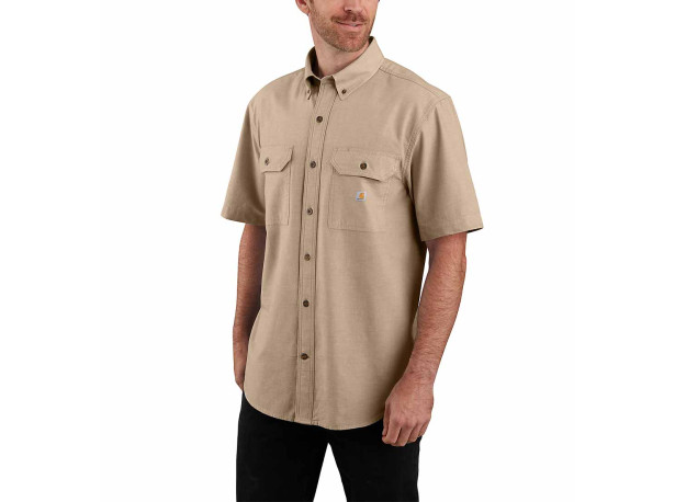 Koszula Carhartt Midweight Chambray Dark Tan