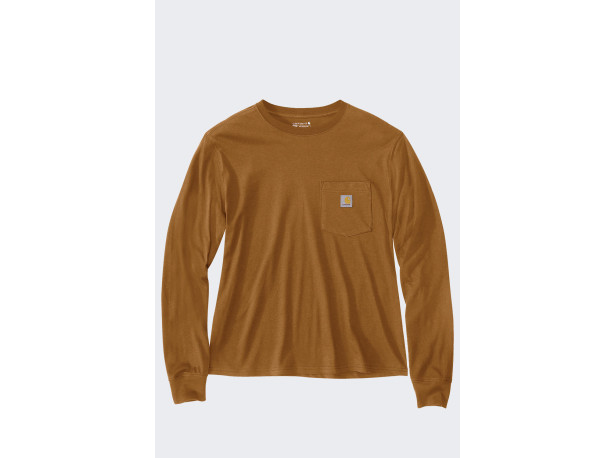 Koszulka Carhartt LS Light Brown
