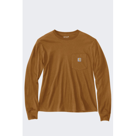 Koszulka Carhartt LS Light Brown