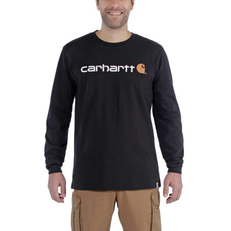 Koszulka Carhartt EMEA Signature Graphic L/S Black