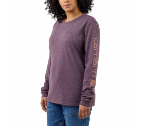 Koszulka Carhartt Workwear Sleeve Logo LS Blackber