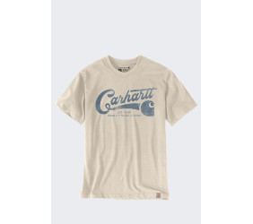 Koszulka Carhartt Light Script Graphic Oat Milk