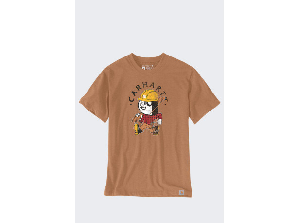 Koszulka Carhartt Light Carpenter Hickory Nut