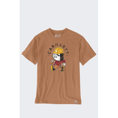 Koszulka Carhartt Light Carpenter Hickory Nut
