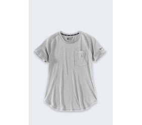 Koszulka Carhartt Force Mid Logo Grey