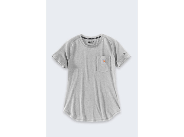 Koszulka Carhartt Force Mid Logo Grey