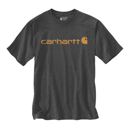 Koszulka Carhartt Heavyweight Core Logo Carbon