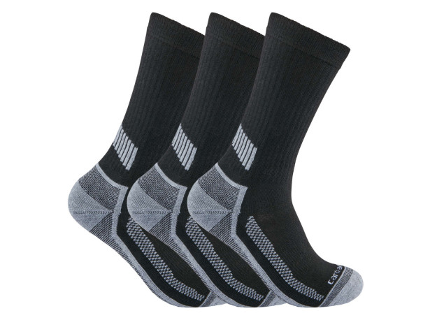 Skarpety Carhartt Force Midweight Crew 3x Black