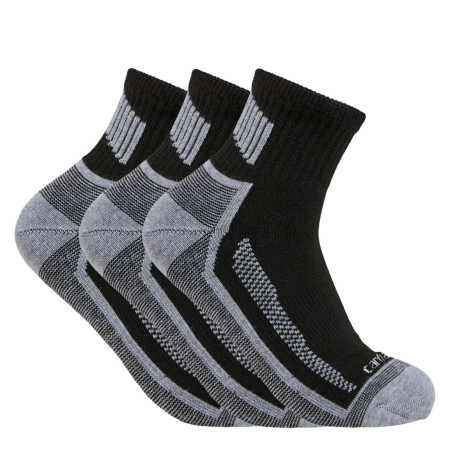 Skarpety Carhartt Force Midweight Quarter 3 Black