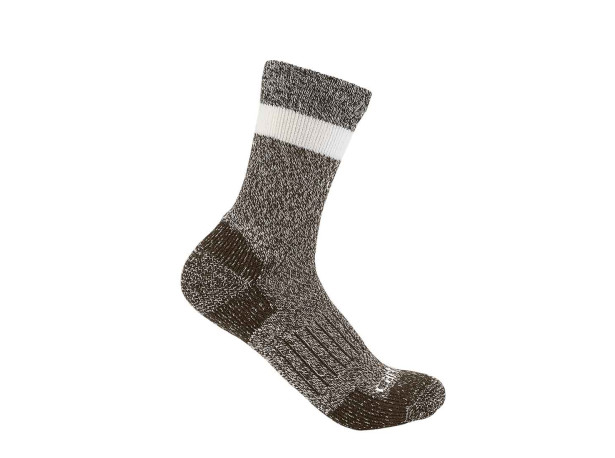 Skarpety Damskie Carhartt Mid Crew Sock 1 p Brown