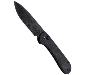 Nóż CIVIVI Button Lock Elementum Marble Carbon Fib