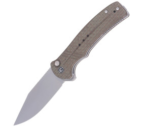 Nóż CIVIVI Cogent Green Micarta, Silver Bead Blast