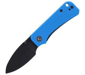 Nóż CIVIVI Baby Banter Blue G10, Black Stonewashed