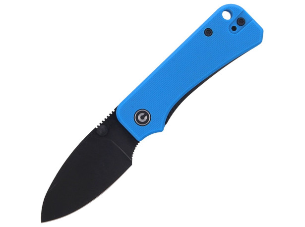 Nóż CIVIVI Baby Banter Blue G10, Black Stonewashed