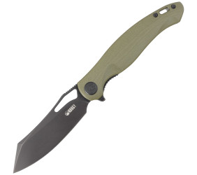 Nóż Kubey Drake Green G10, Dark Stonewashed 14C28N