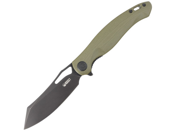Nóż Kubey Drake Green G10, Dark Stonewashed 14C28N