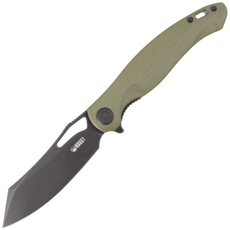Nóż Kubey Drake Green G10, Dark Stonewashed 14C28N