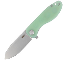 Nóż Kubey Knife Master Chief Jade G10, Bead Blast