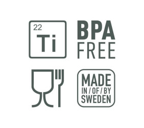 Light My Fire Spork & Straw Kit Titanium