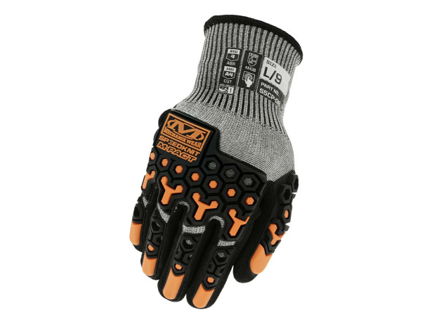 Rękawice Mechanix Speedknit MPact S5CP08 GREY
