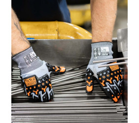 Rękawice Mechanix Speedknit MPact S5CP08 GREY