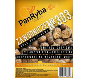 Kule Proteinowe 303 + Zawodnicze 18 mm Pan Ryba