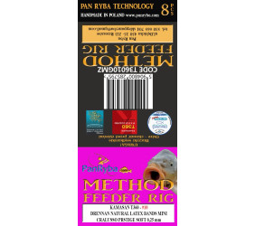 Przypon Method Feeder rozmiar 10 / Gumka Pan Ryba