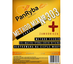 Zanęta Method Feeder 303 + Zawodnicza Pan Ryba