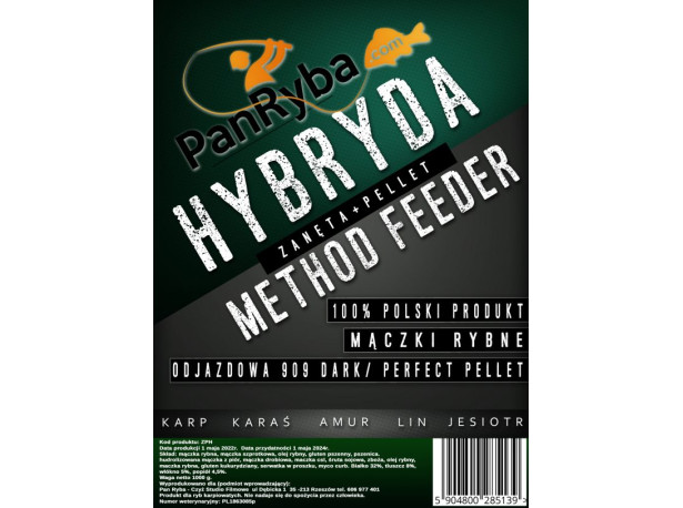 Zanęta Method Feeder Pan Ryba – HYBRYDA